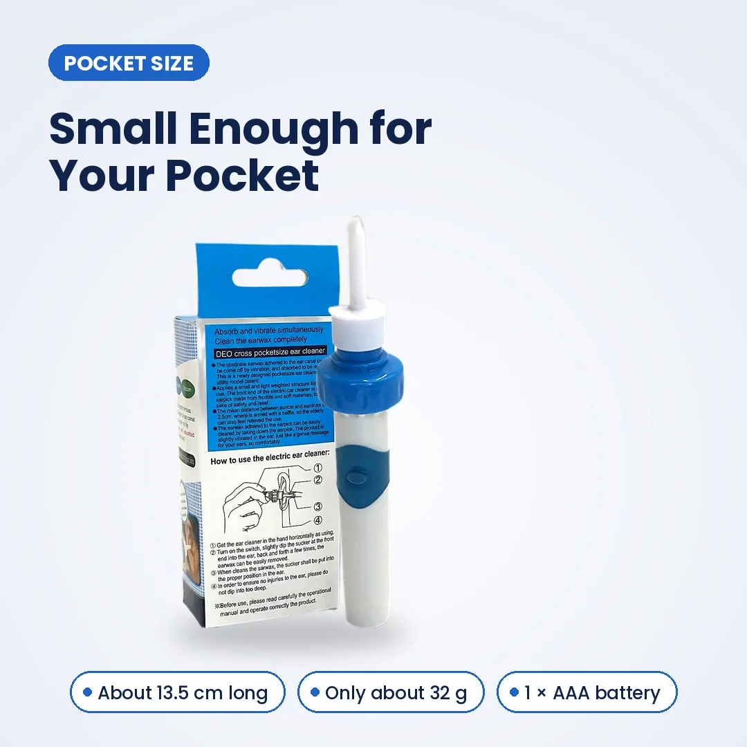 DEOcross C-ears Electric Ear Cleaner with Vibration & Vacuum — image 5 of 5
