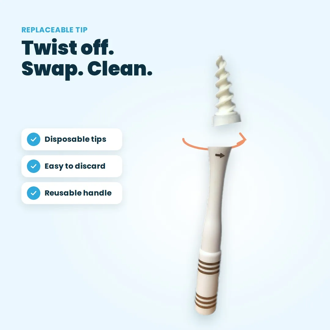 Spiral Earwax Remover Tool with Soft Twist Tip — image 6 of 6